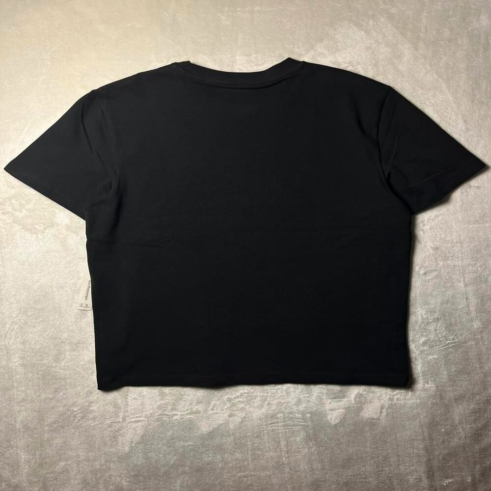 NWT Wilt 100% Organic Cotton Box T-Shirt Women's L Black Thick Heavy Luxury Feel - Picture 3 of 6